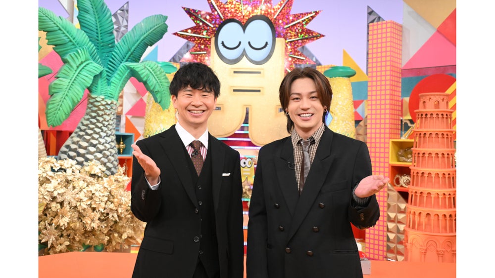 Travis Japan・松田元太がバラエティ初MC! 自由過ぎる審査員長ぶりにMC