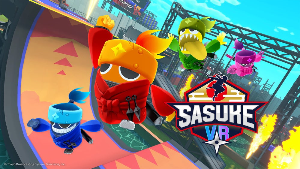 TBSテレビの人気番組『SASUKE』のVRゲーム「SASUKE VR」が本日発売 